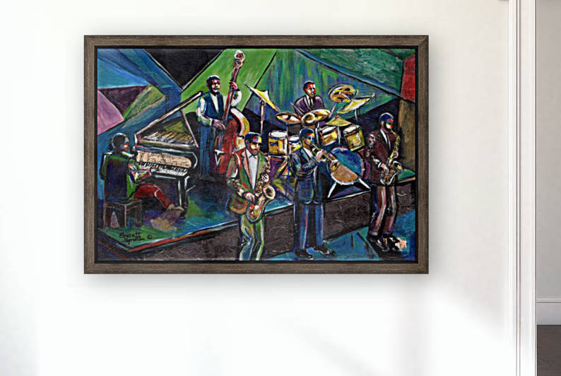 Night at Birdland by Everett Spruill