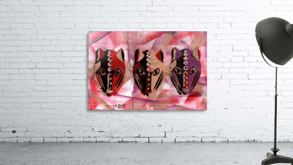 Three Leopards Wall Preview