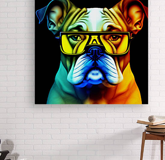 Cachorro com oculos by Sonia Ribeiro