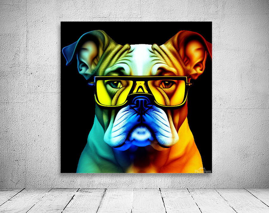 Cachorro com oculos Wall Preview