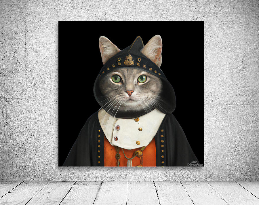 Gato com roupa medieval Wall Preview