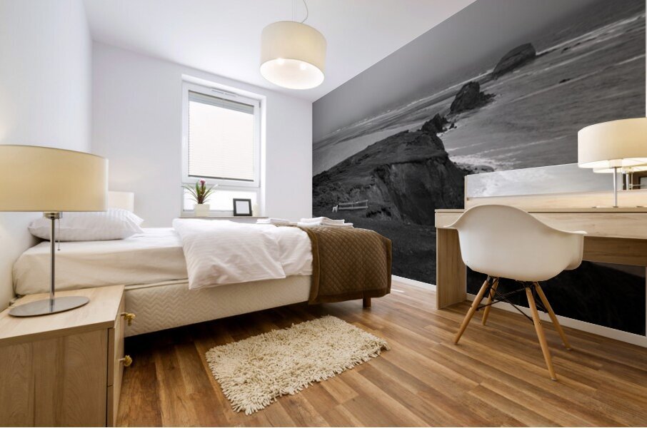 Erosion aux Iles Mural print
