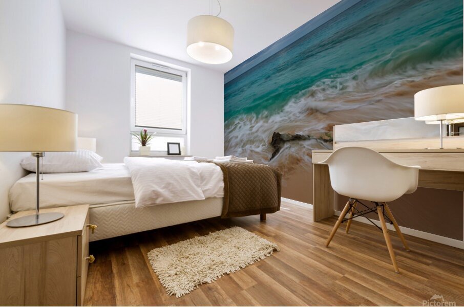 Tourment matinal Mural print
