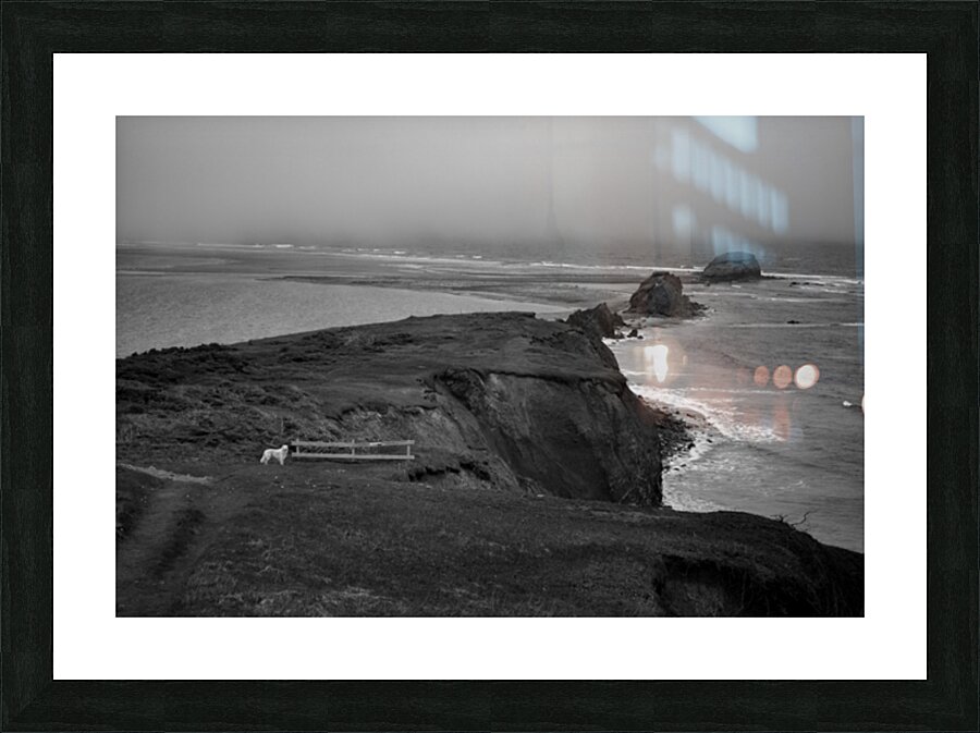 Erosion aux Iles Picture Frame print