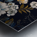 Midnight Garden Bloom Metal print