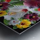 les fleures Metal print