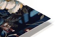 Midnight Garden Bloom HD Metal print