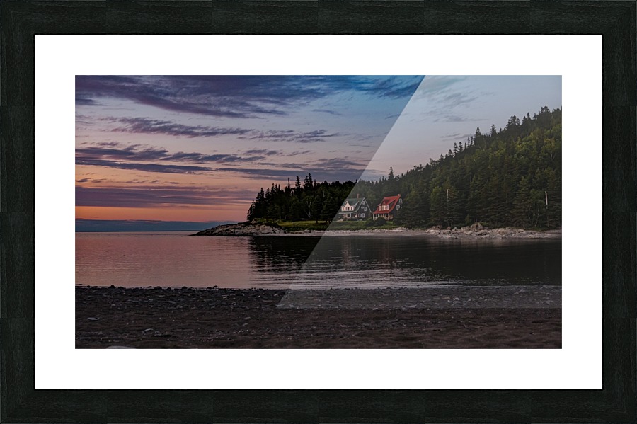 The twin sisters Picture Frame print