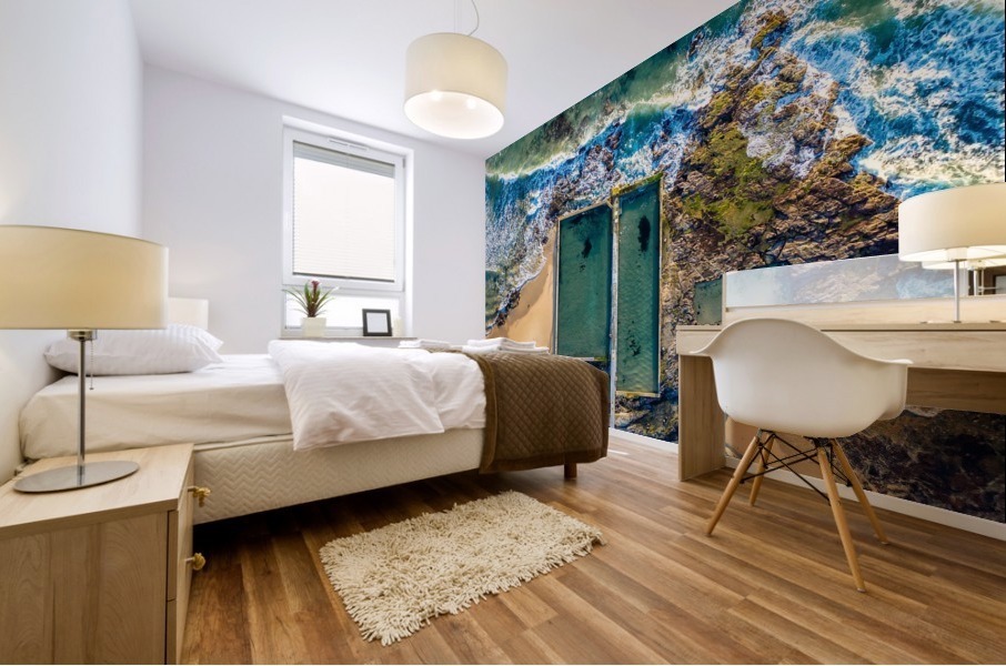 Rock Pool 2 Mural print