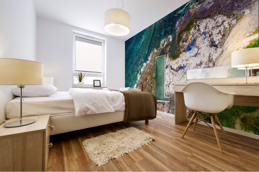 Rock Pool Mural print