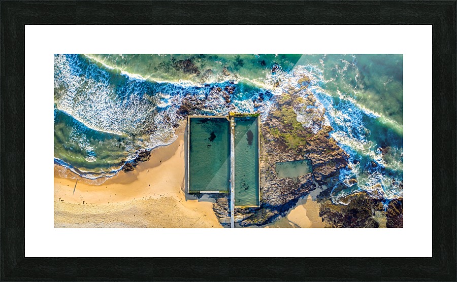 Rock Pool 2 Picture Frame print