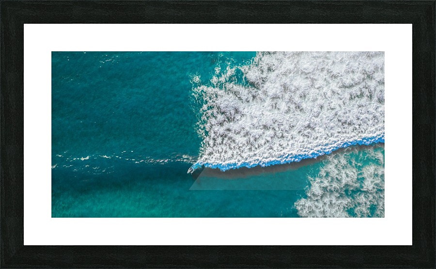 Surfing Picture Frame print