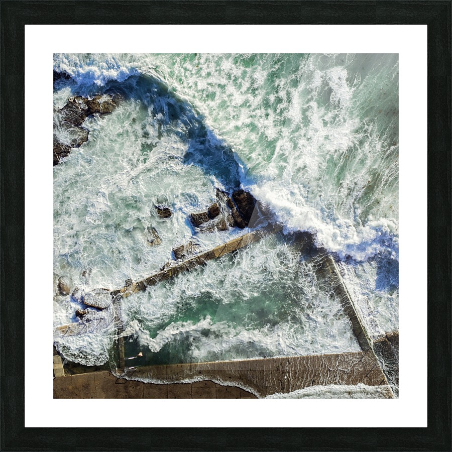 Rock Pool 1 Picture Frame print