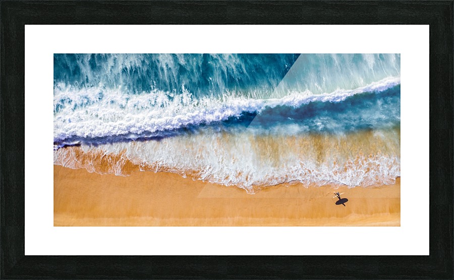 Surfer Picture Frame print
