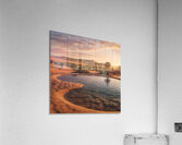 Oasis at Sunset Acrylic Print
