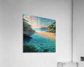 Secluded Cove Acrylic Print
