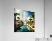 Celestial Castle Acrylic Print