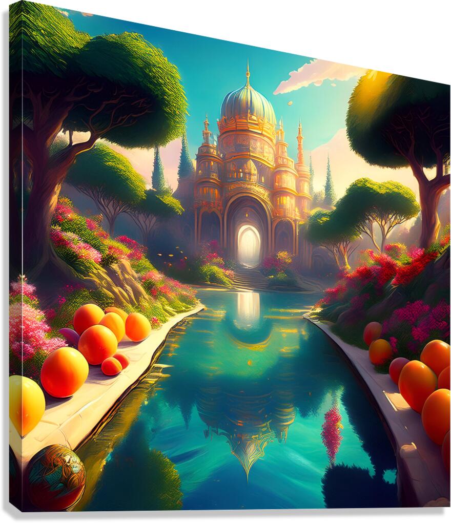 Golden Gateway Canvas Print