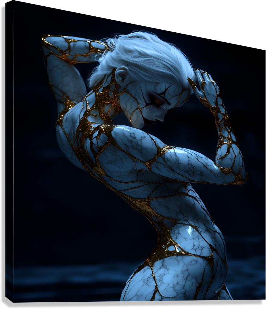 Golden Goddess Canvas Print