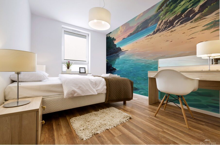 Secluded Cove Mural print