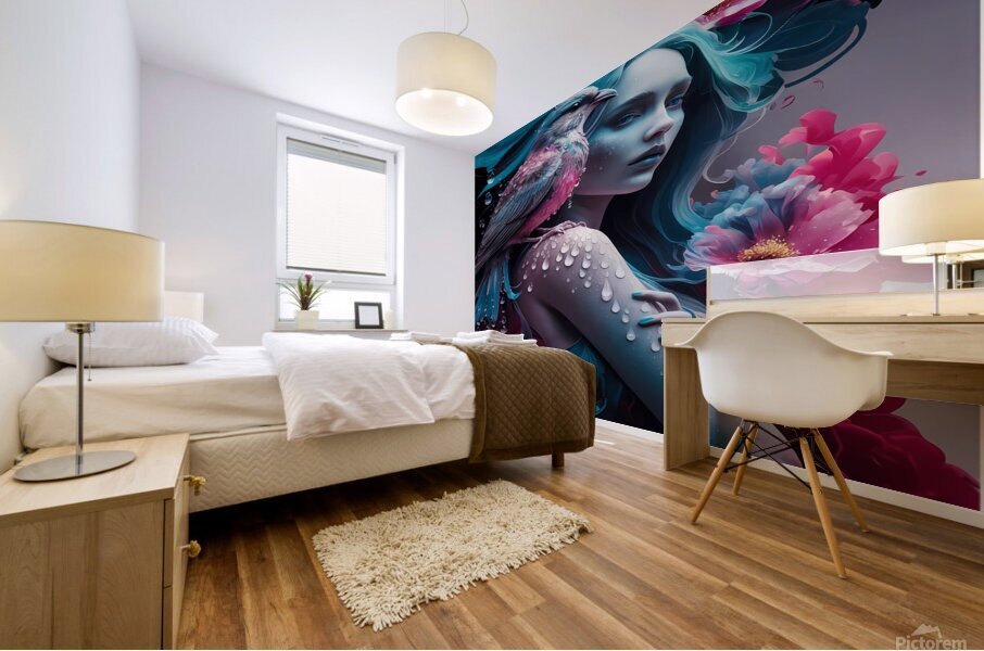 Serene Harmony Mural print