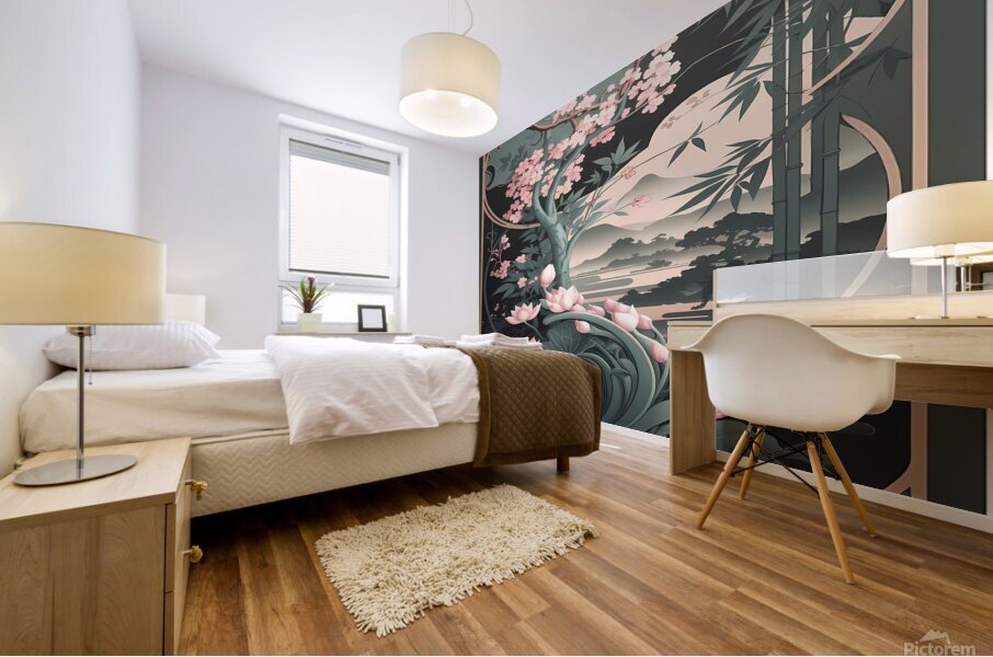 Serene Tranquility Mural print