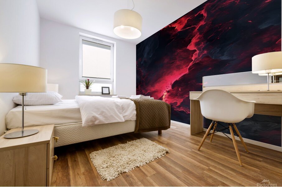 Infernal Flow Mural print