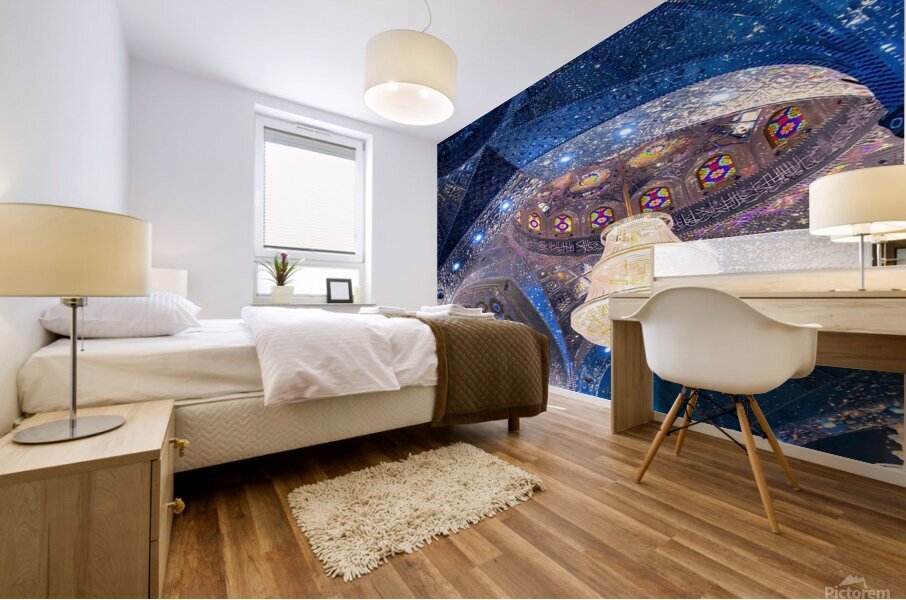 Celestial Reflection Mural print