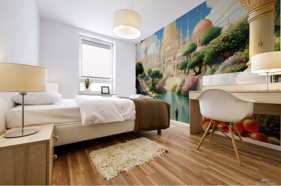 Celestial City Mural print