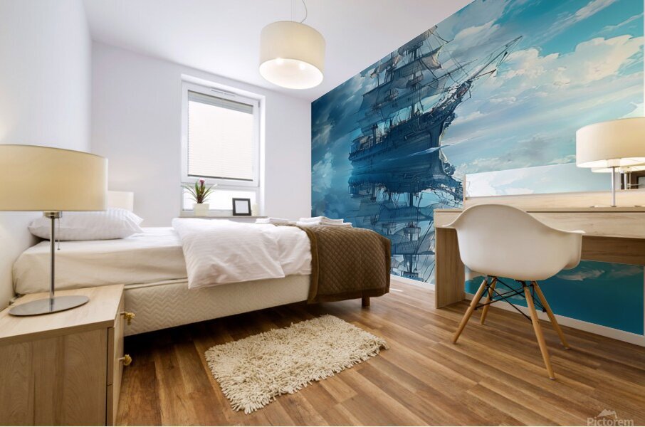 Celestial Seas Mural print