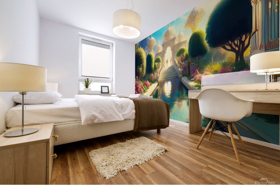 Celestial Garden Mural print