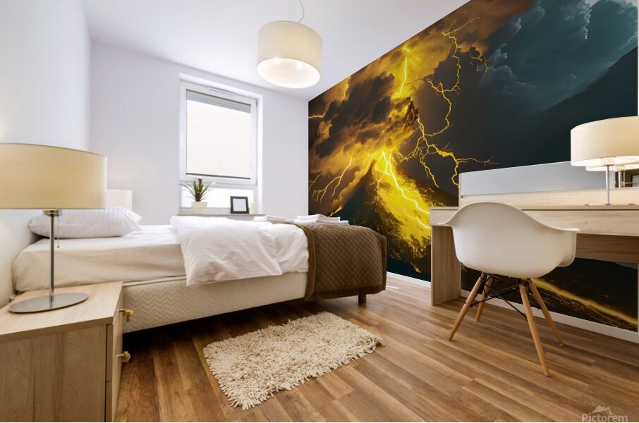 Volcanic Tempest Mural print