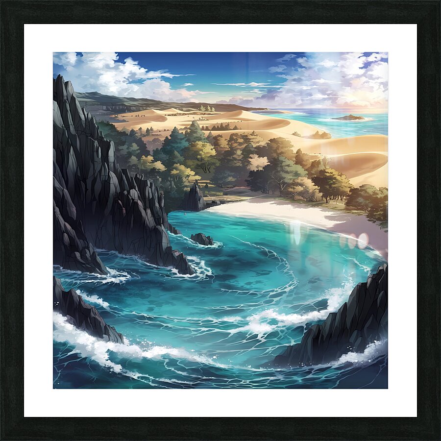 Coastal Haven Picture Frame print