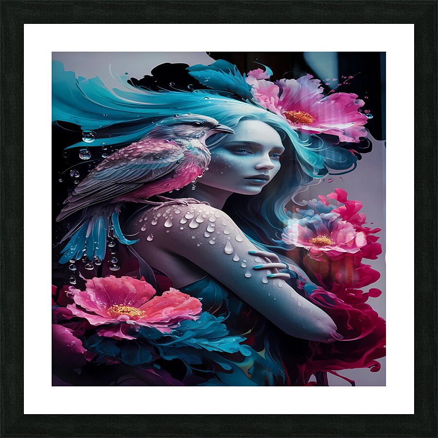 Serene Harmony Picture Frame print