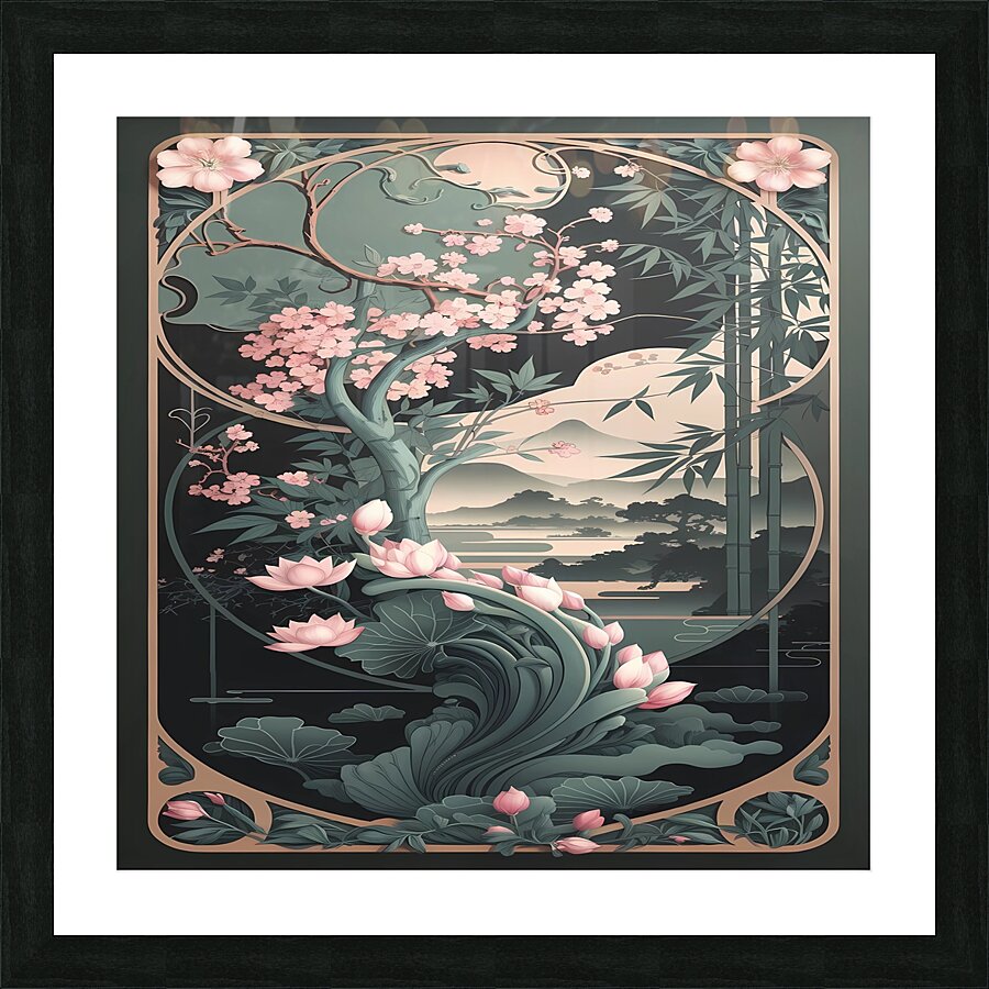 Serene Tranquility Picture Frame print