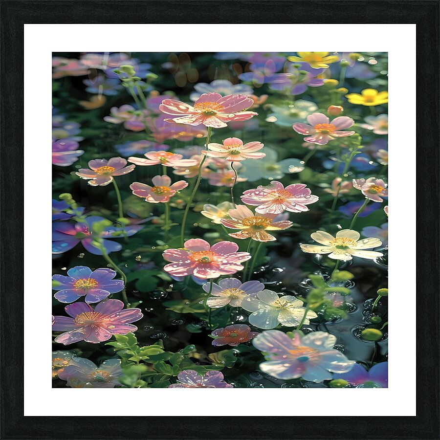 Serene Reflection Picture Frame print