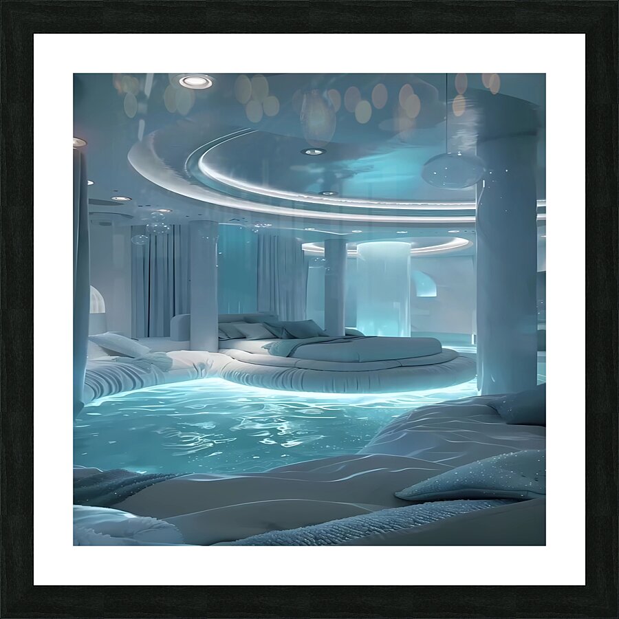 Aquatic Oasis Picture Frame print