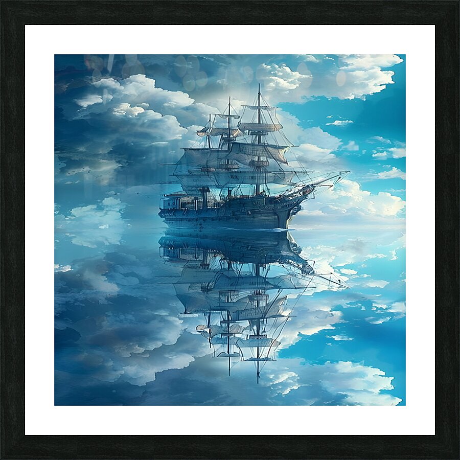 Celestial Seas Picture Frame print