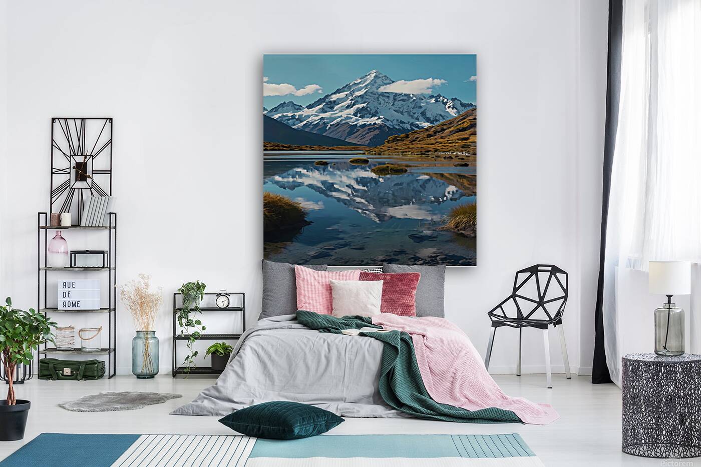 Mountain Reflection Reproduction