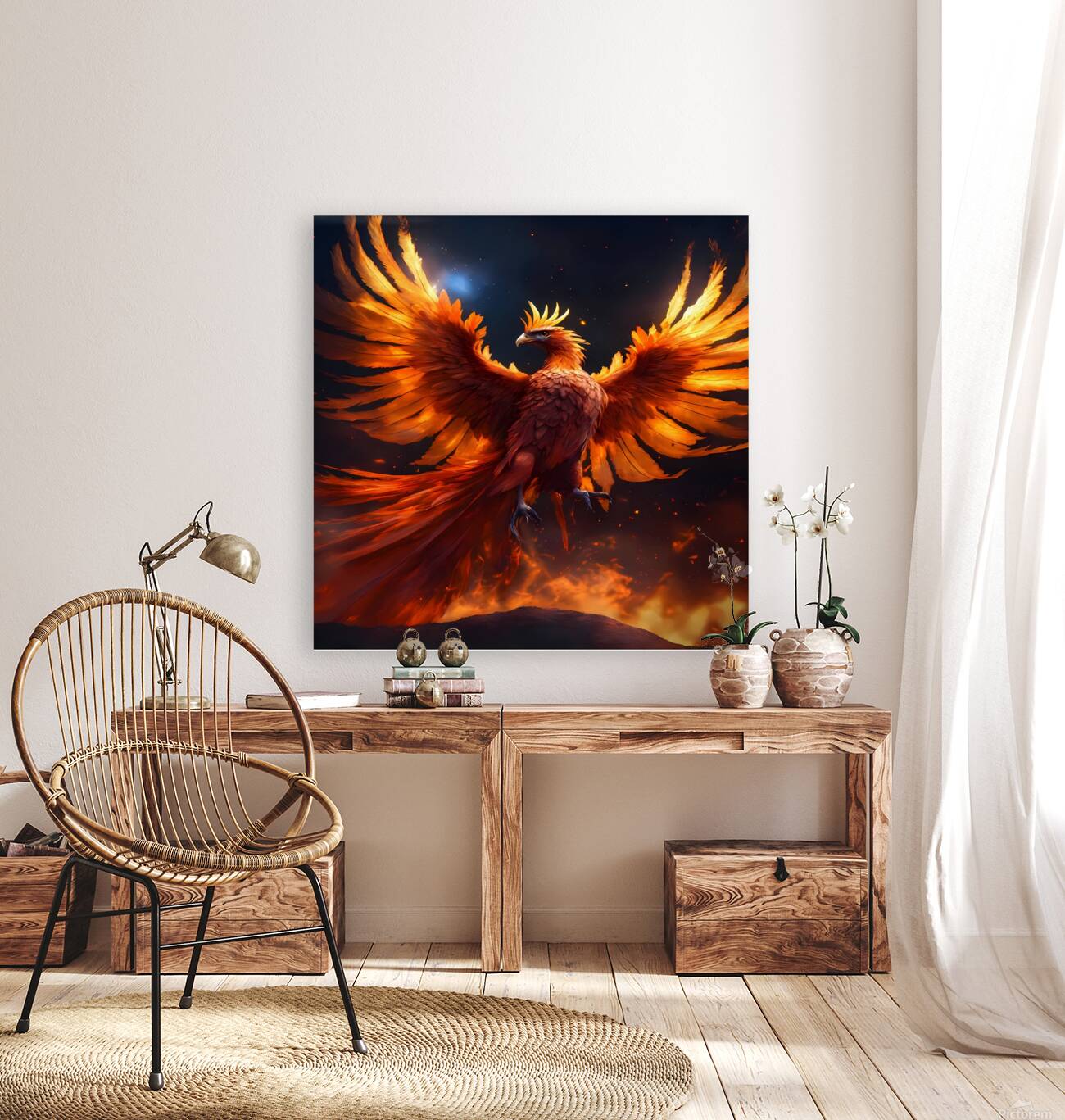 Phoenix Rising Reproduction