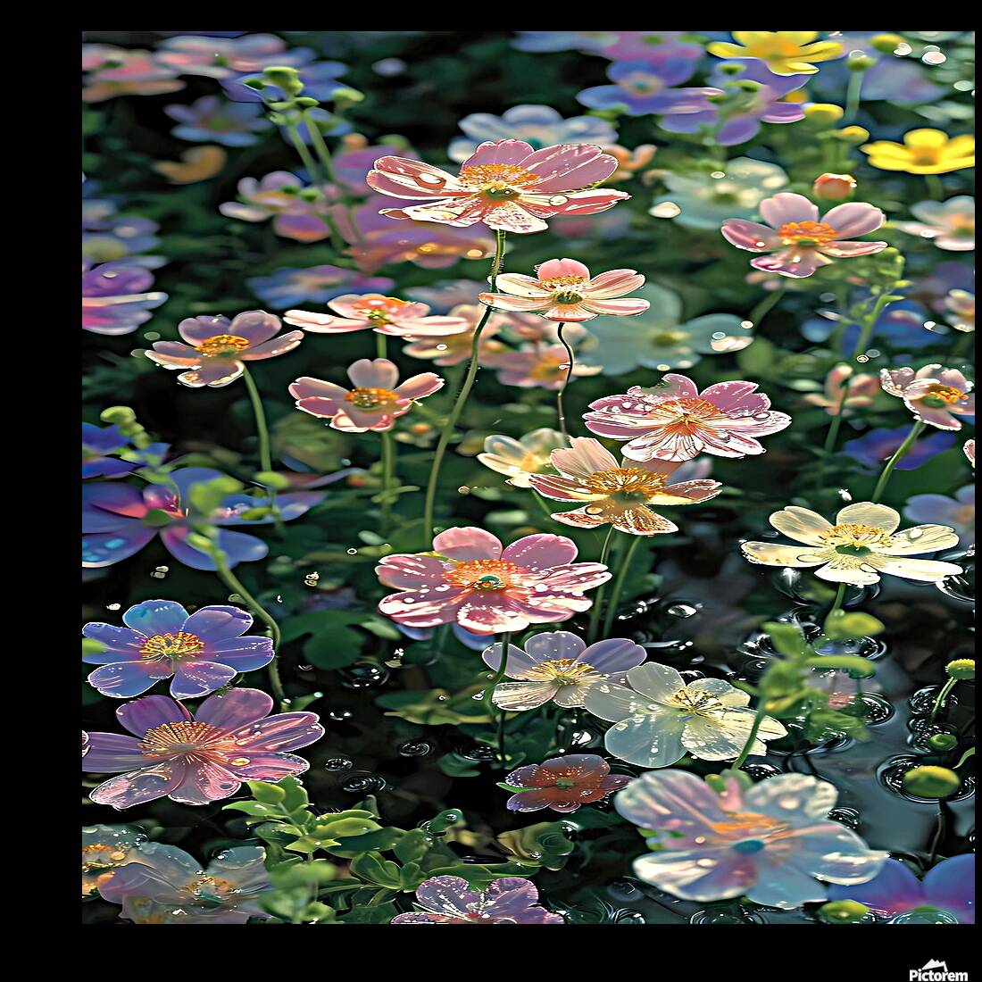 Serene Reflection Reproduction