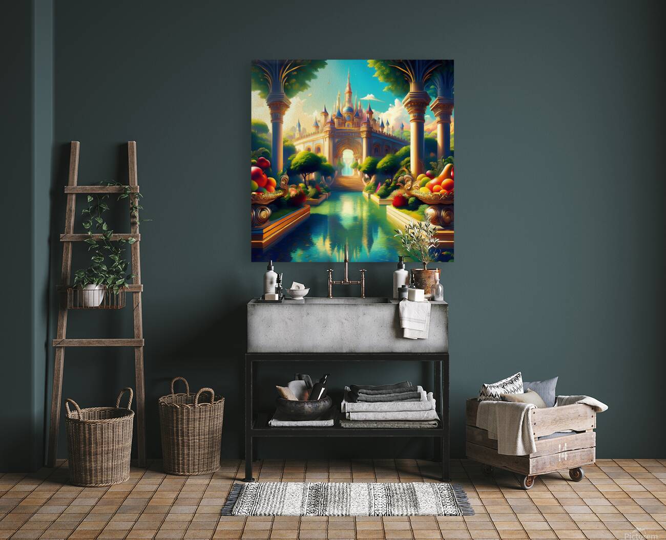 Enchanted Garden Reproduction