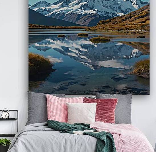 Mountain Reflection Reproduction