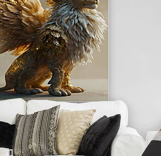 Golden Griffin by MUST MOFASA