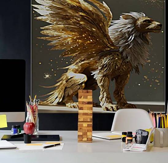 Golden Griffin Magic by MUST MOFASA