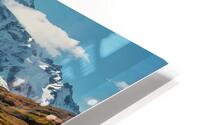 Mountain Reflection HD Metal print