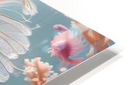 Pearlescent Betta HD Metal print