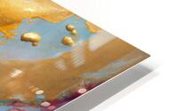 Golden Currents HD Metal print
