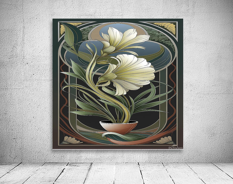 Floral Elegance Wall Preview