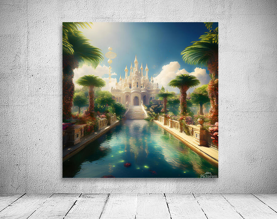 Celestial Castle Wall Preview